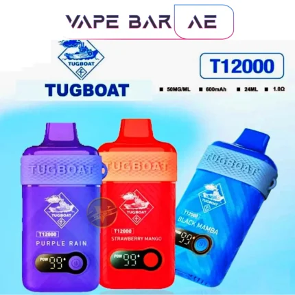 Tugboat T12000 Disposable Vape 5% Nicotine