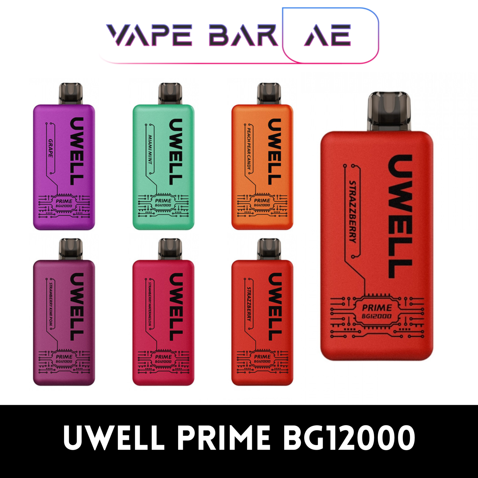 Best UWELL Prime BG12000 Disposable Vape in Dubai UAE