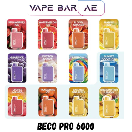 BECO Pro 6000 Puffs Disposable Vape