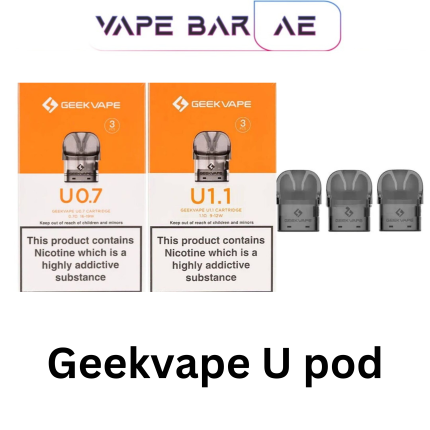 Geekvape U pod 0.7/1.1 in Dubai