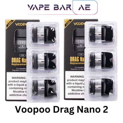 Voopoo Drag Nano 2 Replacement Pods cartridge
