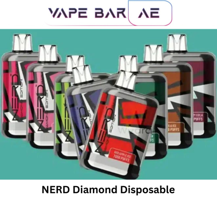 NERD Diamond 7000 Puffs Disposable Vape 20mg