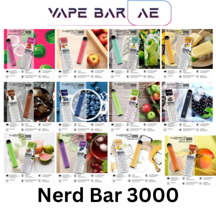 Nerd Bar 3000 Puffs Disposable Vape