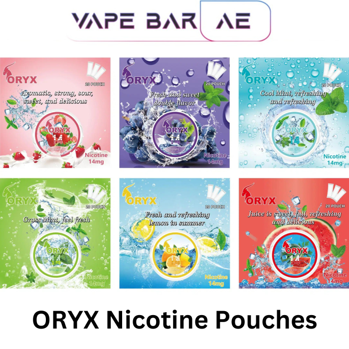 ORYX Nicotine Pouches in Dubai UAE