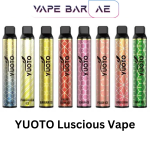 YUOTO Luscious Vape 3000 Puffs Disposable 5% Nicotine
