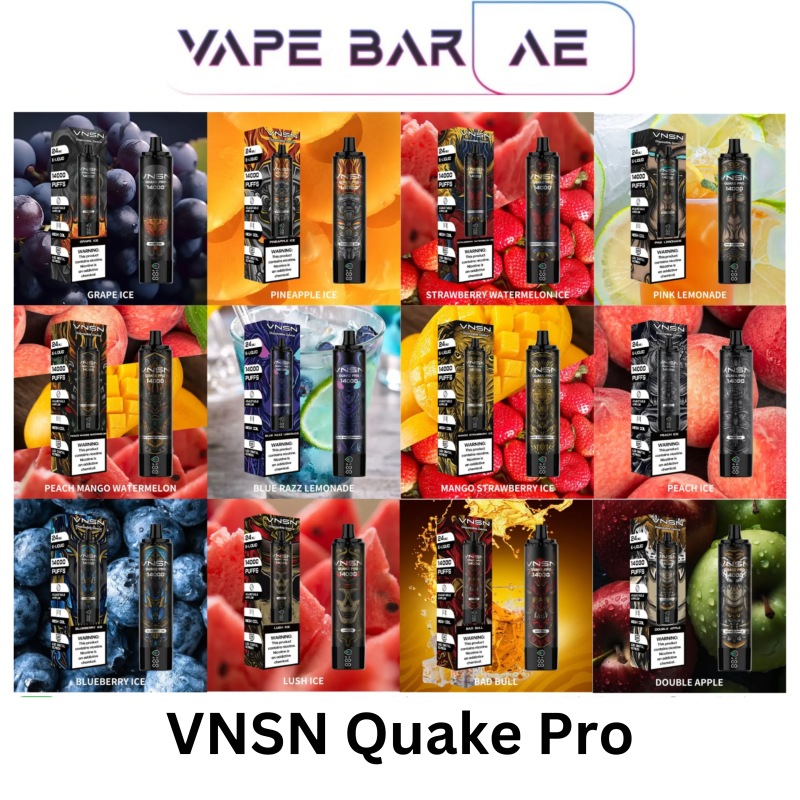 VNSN Quake Pro 14000 Puffs Disposable
