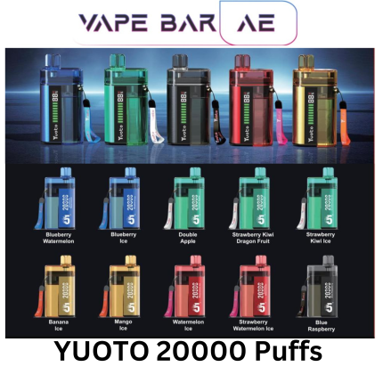 YUOTO 20000 Puffs Disposable Vape in Dubai