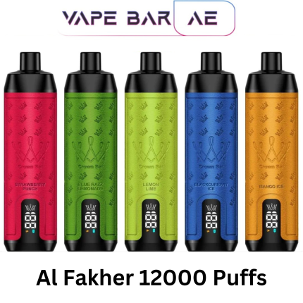 Al Fakher Crown Bar 12000 Puffs DLT Disposable Vape