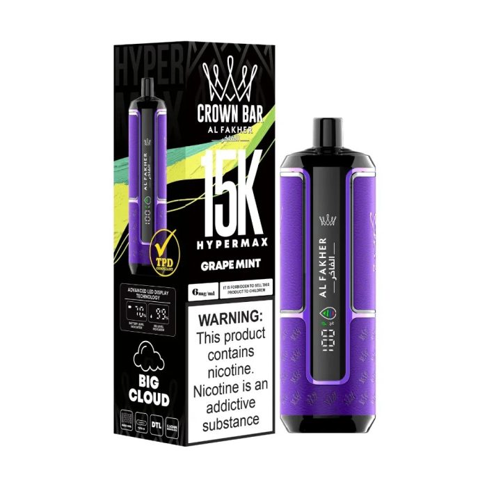 Al Fakher Hypermax 15000 Puffs Disposable Vape