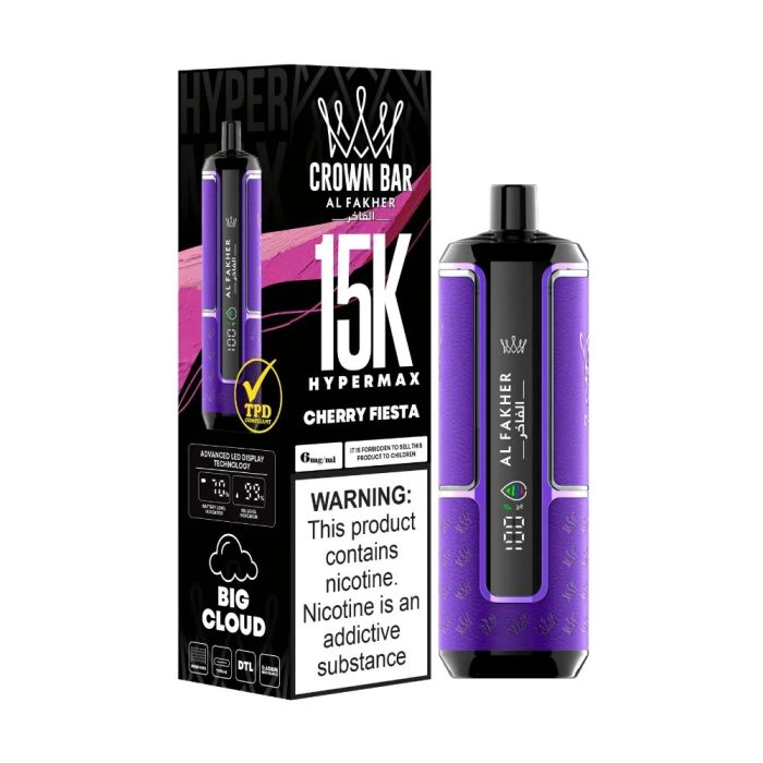 Al Fakher Hypermax 15000 Puffs Disposable Vape