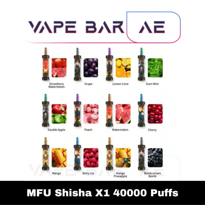 Mfu Shisha X1 40000 Puffs Disposable Vape
