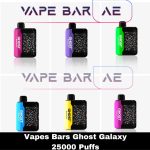 Vapes Bars Ghost Galaxy 25000 Puffs Disposable Vape