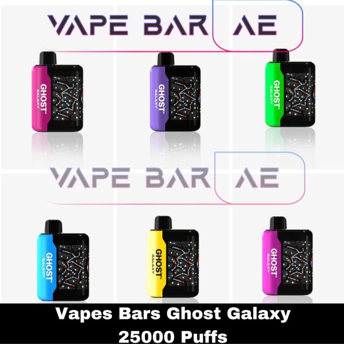 Vapes Bars Ghost Galaxy 25000 Puffs Disposable Vape