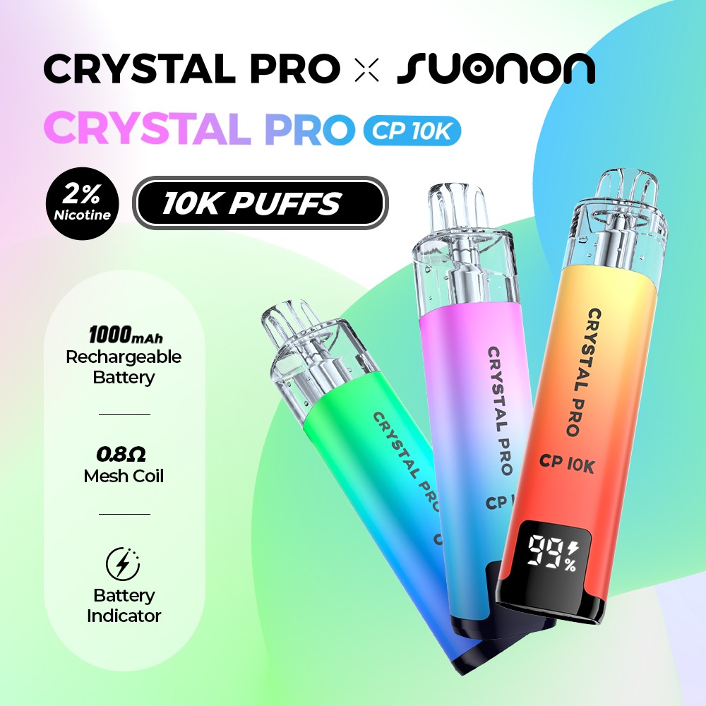 Crystal Pro CP 10K Review – The Future of 10K Puff Vaping | Vape Online Store